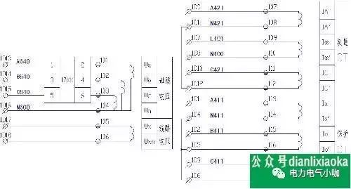 10KV開關(guān)柜二次接線圖(帶南瑞集寶圖)