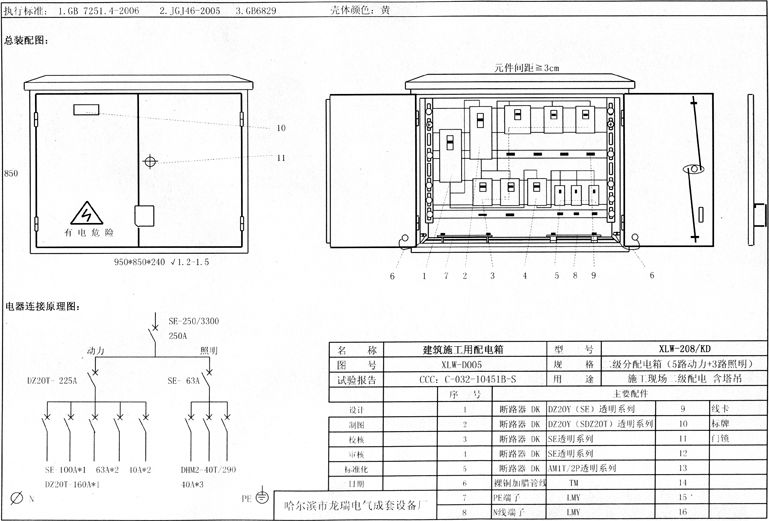 如何在施工現(xiàn)場配置臨時用電配電箱(機柜)？標(biāo)準(zhǔn)化的例子！