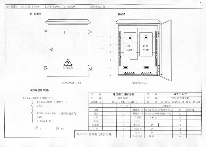 施工現(xiàn)場臨時用電配電箱(機(jī)柜)標(biāo)準(zhǔn)化配置圖集！