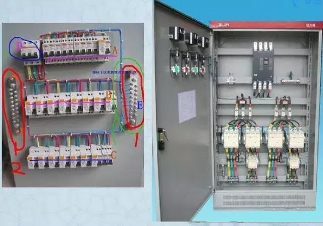 詳細(xì)說明了電氣設(shè)計(jì)中配電箱配電柜的接線圖。