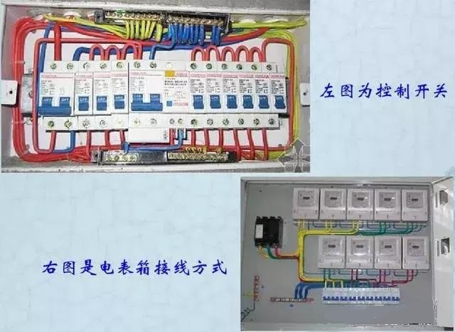 詳細(xì)說明了電氣設(shè)計(jì)中配電箱配電柜的接線圖。