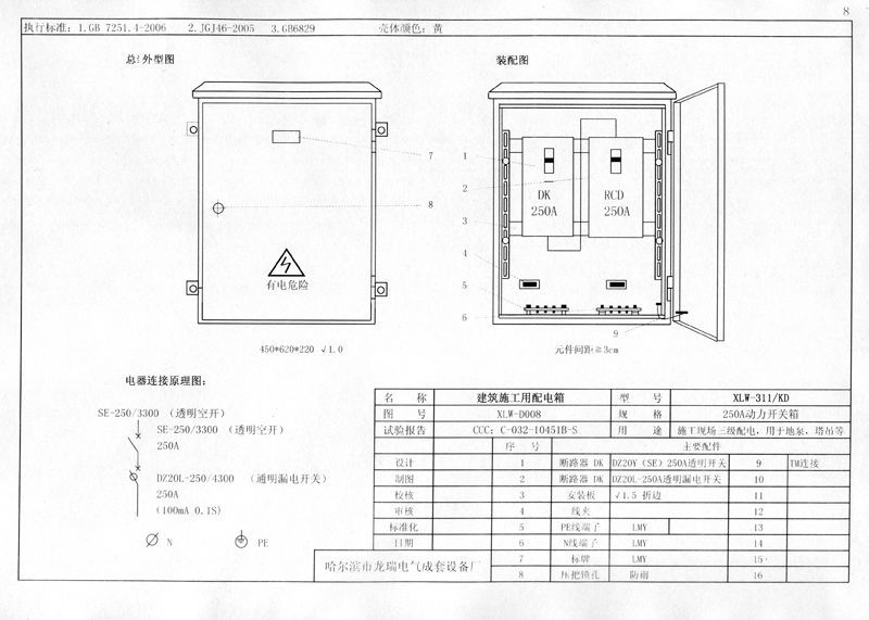 較完整的施工現(xiàn)場(chǎng)臨時(shí)用電配電箱(機(jī)柜)標(biāo)準(zhǔn)化配置圖集！