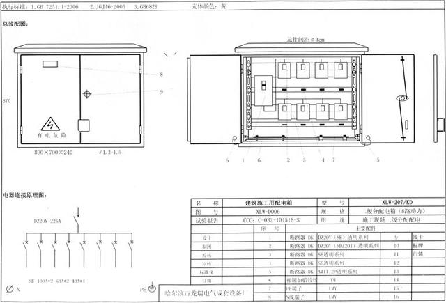 如何配置施工臨時(shí)用電配電箱(機(jī)柜)？圖片和文本的詳細(xì)分析！施工人員必需的