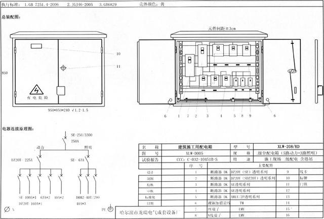 如何配置施工臨時(shí)用電配電箱(機(jī)柜)？圖片和文本的詳細(xì)分析！施工人員必需的